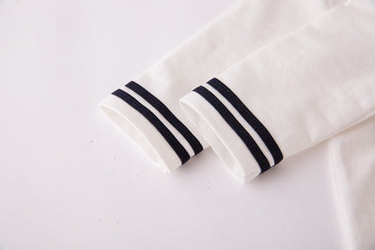 Halloween Children Rompers Captain Cosplay Costume Baby Sets Lapel Fashion Uniform Long Sleeve Stage Performance Clothes