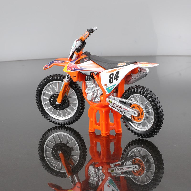 Novo em estoque Bburago 1:18 Ktm Gasgas Rx450f Nº1 2021 Rally Dakar Moto Liga Miniatura Ktm 450 Sk-F Brinquedo Modelo Diecast Presente para Crianças