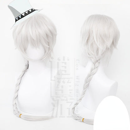 Nikolai Gogol Cosplay Costume Anime Bungou BSD Season 4 Nikolai Cosplay Cloak Cape Uniform Suit Wig