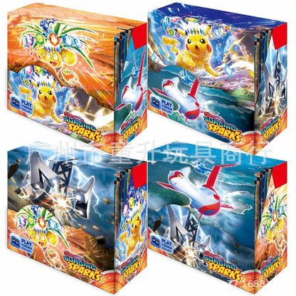 360 Pcs Pokemon Card Prismatic Evolutions Obsidian Flames PALDEAN FATES Surging Sparks English Booster Battle Transaction Card