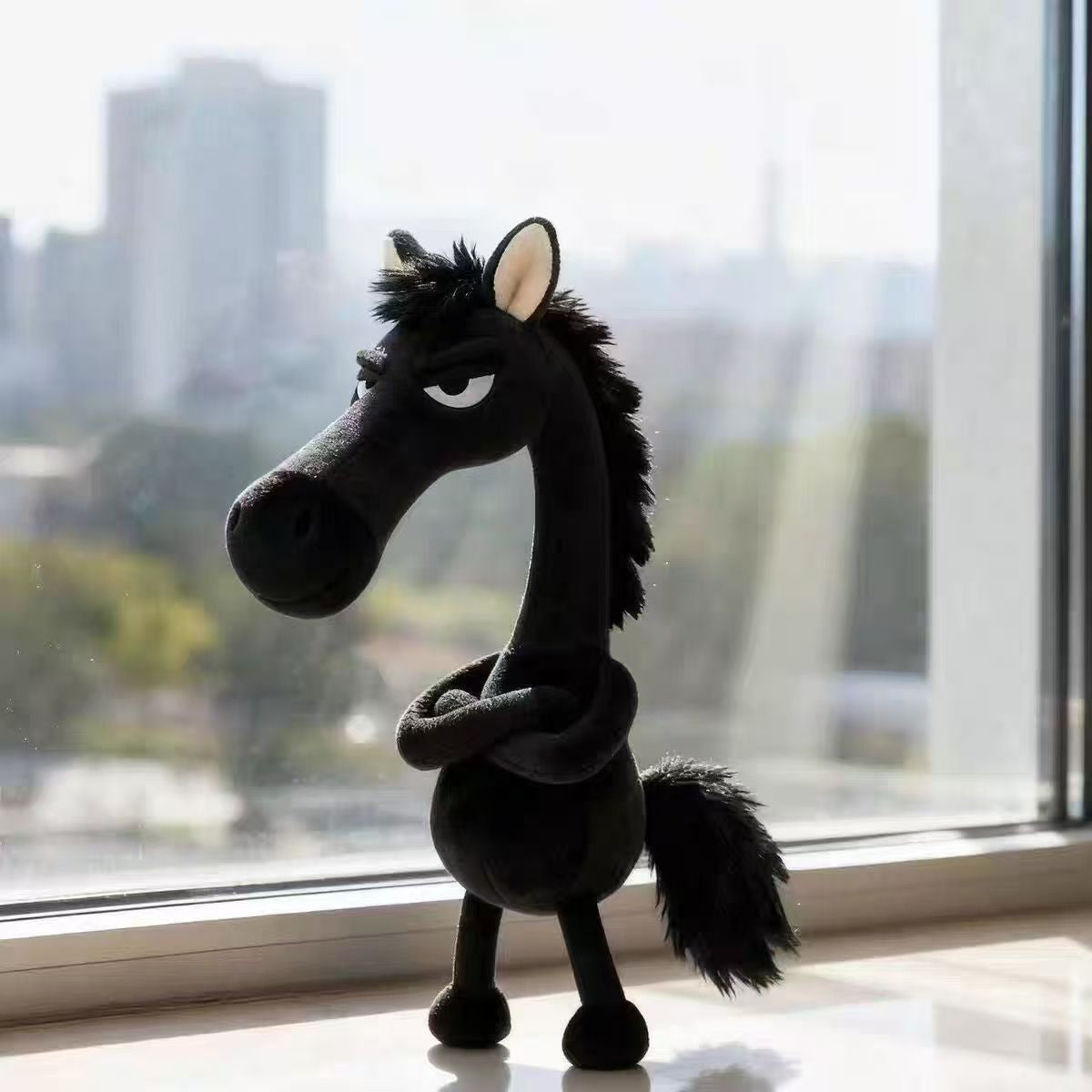 Horse Pendant 2026 Year Of The Horse Plush Horse For Bags Keychain Creative Mascot Horse New Year Party Decorations Gift