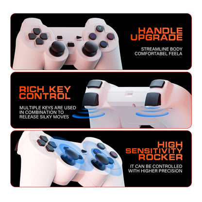 Projetor para Jogos S40GE Android 11 64 GB Cartão TF Controle de Jogo Sem Fio Wi-Fi Duplo Projetor Portátil para Home Theater 1280*720P