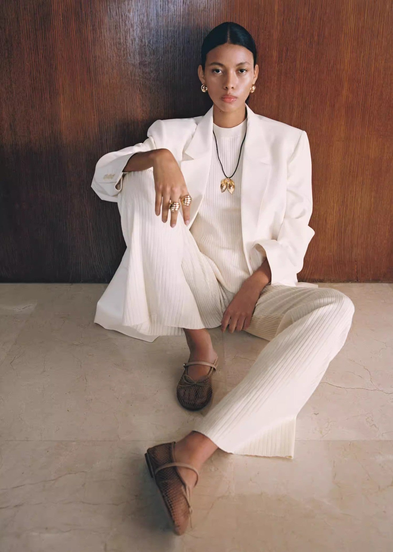 Mesh Summer Ballet Flats Shoes Women Buckle Strap Breathable 2025 New Flats Shoes Ladies Black Mary Janes Footwear Loafers