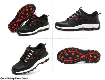 Steel Toe Shoes Men Work Safety Boots Sneakers Male Constrcution Puncture-Proof Work Safety Shoes  Man Security Boots Work Shoes