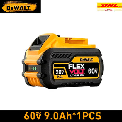 Kit de Furadeira/Parafusadeira a Bateria DEWALT DCD805 Brushless com Bateria 20V 6Ah e Carregador, Conjunto de Ferramentas Elétricas de Alta Performance