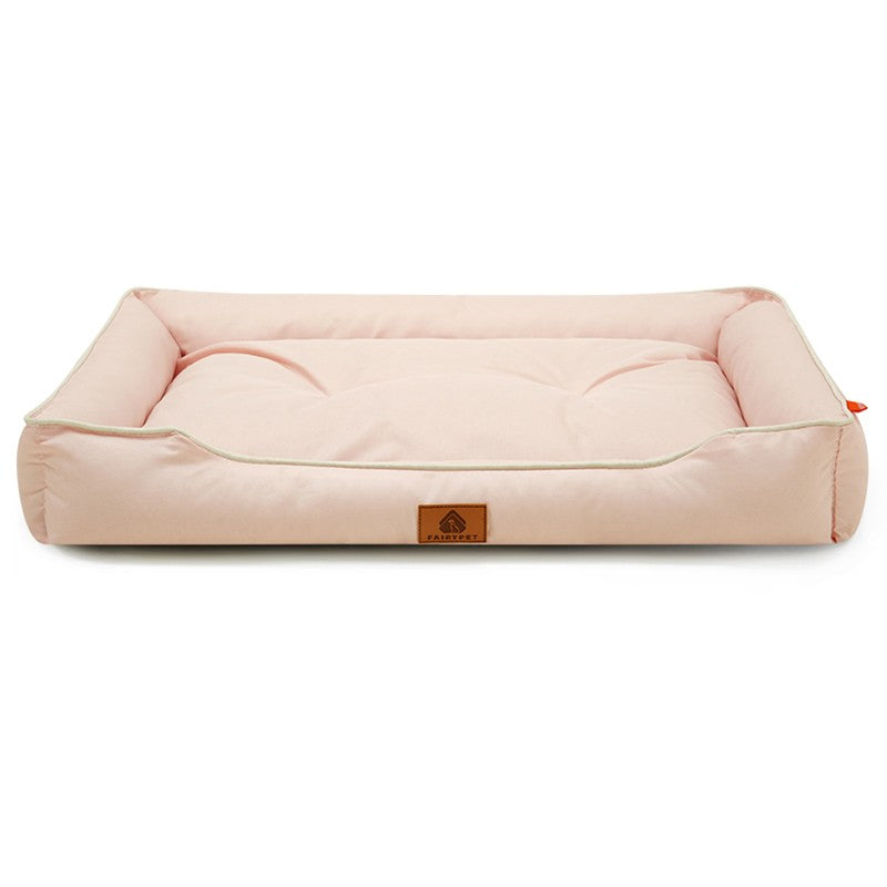 Cama de cachorro de inverno-Camas de sofá para cães, Cama de sofá para animais de estimação de espuma com capa removível lavável, forro impermeável e fundo antiderrapante