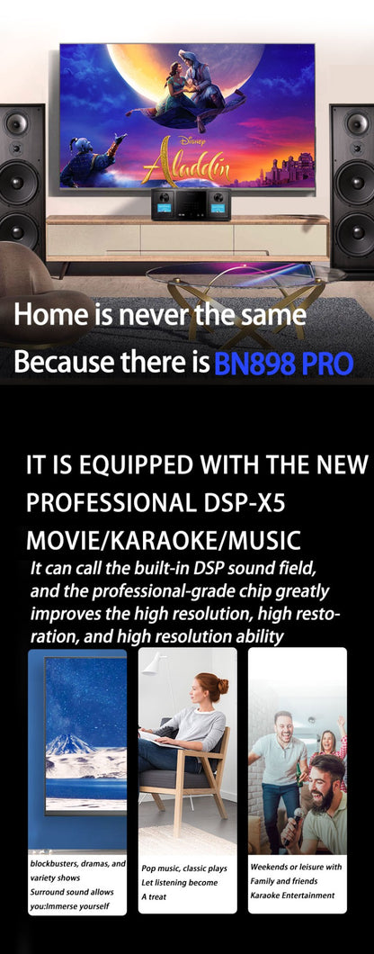 HAX198 home theater flagship 5.1 premium speaker set home living room audio home theater