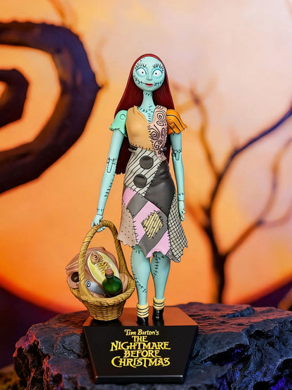 Disney Jun Planning Nightmare Before Christmas Sally Action figures Series 1 Presente de Halloween A embalagem não inclui uma caixa