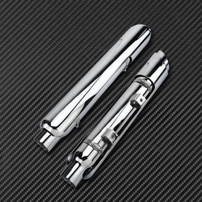 Motorcycle Slip-On Exhaust Muffler Shortshots Exhaust Pipes For Harley Sportster XL 883 Iron 1200 48 72 Forty Eight 2014-2022