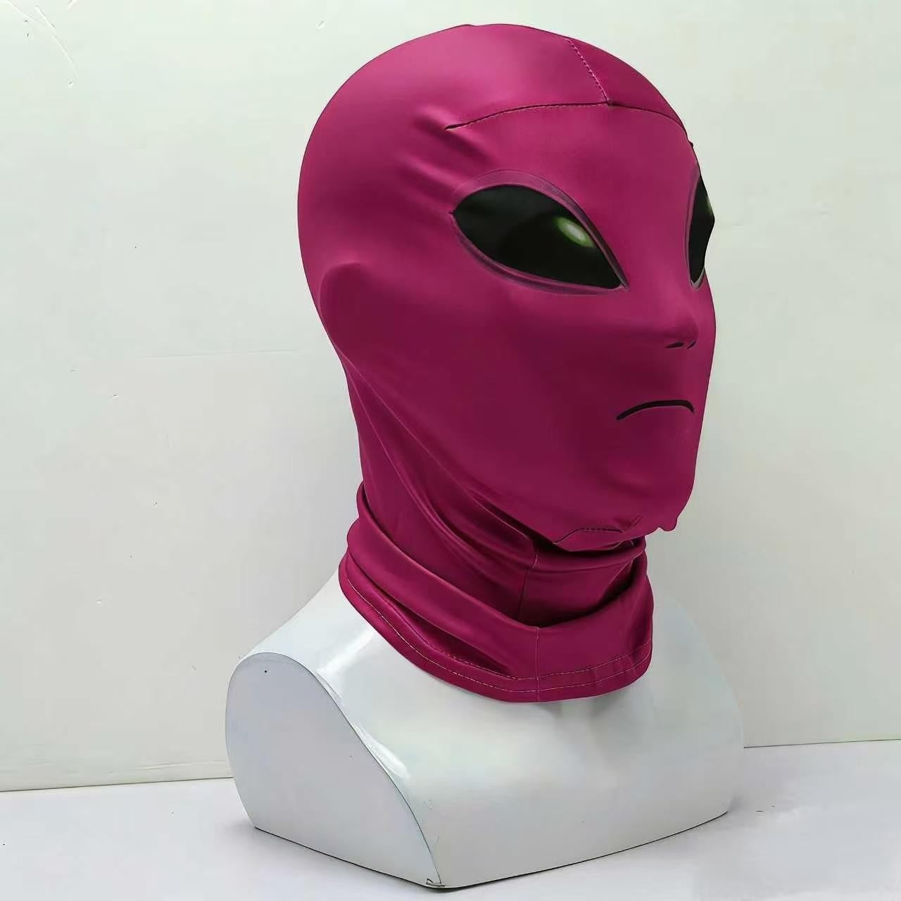 ?Alien Mask?Lightweight & Breathable Headgear, Halloween Outdoor Adventure Mask