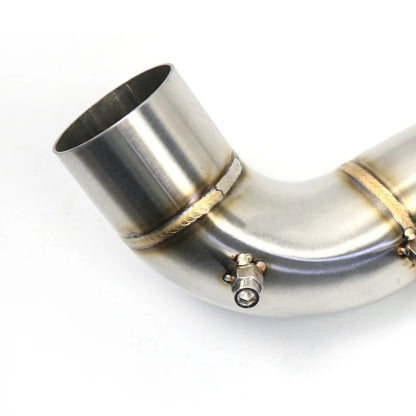 F750GS F850GS Motorcycle Exhaust Muffler Middle Link Pipe Connect Slip On Connector For BMW F750 F850 F 750 850 GS ADV 2020 2019