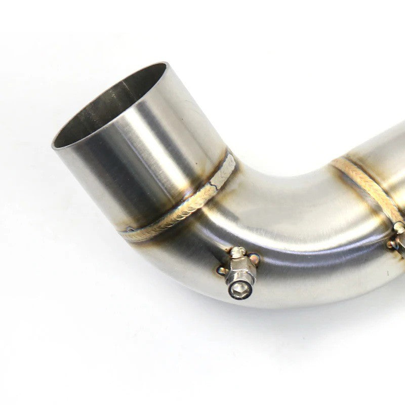 F750GS F850GS Motorcycle Exhaust Muffler Middle Link Pipe Connect Slip On Connector For BMW F750 F850 F 750 850 GS ADV 2020 2019