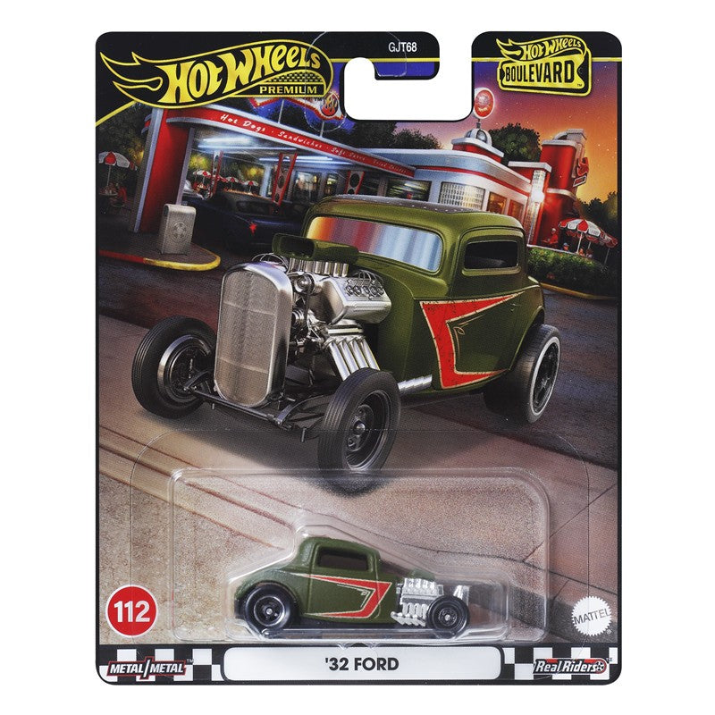 Mattel Hot Wheels Premium Boulevard Série 2022 1/64 Boulevard Land Rover Defender Carrinhos Colecionáveis Veículo Diecast