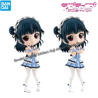 Em Estoque Bandai Original Box Kit Garagem Modelo Lovelive Qposket Sakurauchi Riko Ruby Kurosawa Tsushima Yoshiko Personagens de Anime