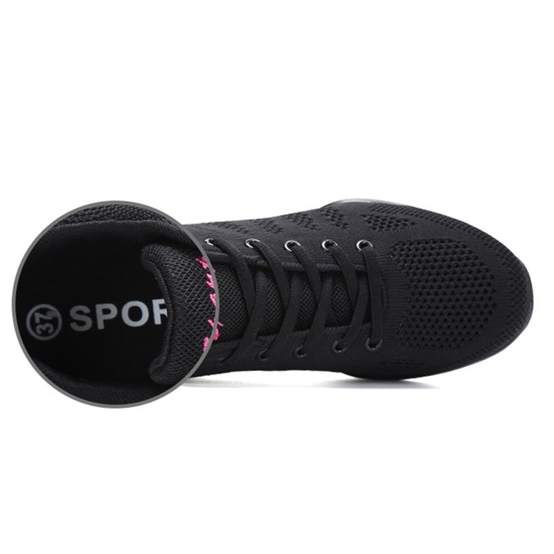 Women Dance Shoes Jazz Ballroom Dancing Comfortable Lady PU Soft Outsole Training Breathable Modern Tango Dance Sneakers