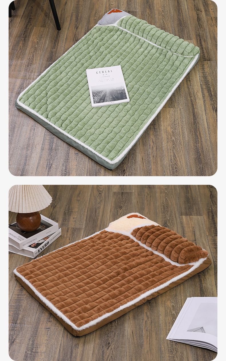 Nova cama de cachorro grande removível e lavável para inverno quente, produtos para animais de estimação, cama de cachorro, cama de gato, cama para animais de estimação