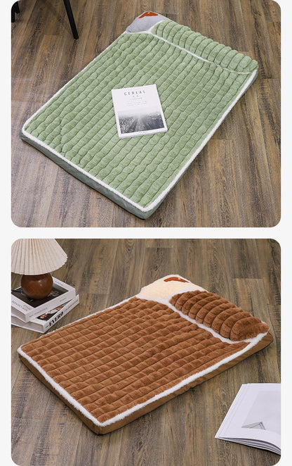 Nova cama de cachorro grande removível e lavável para inverno quente, produtos para animais de estimação, cama de cachorro, cama de gato, cama para animais de estimação