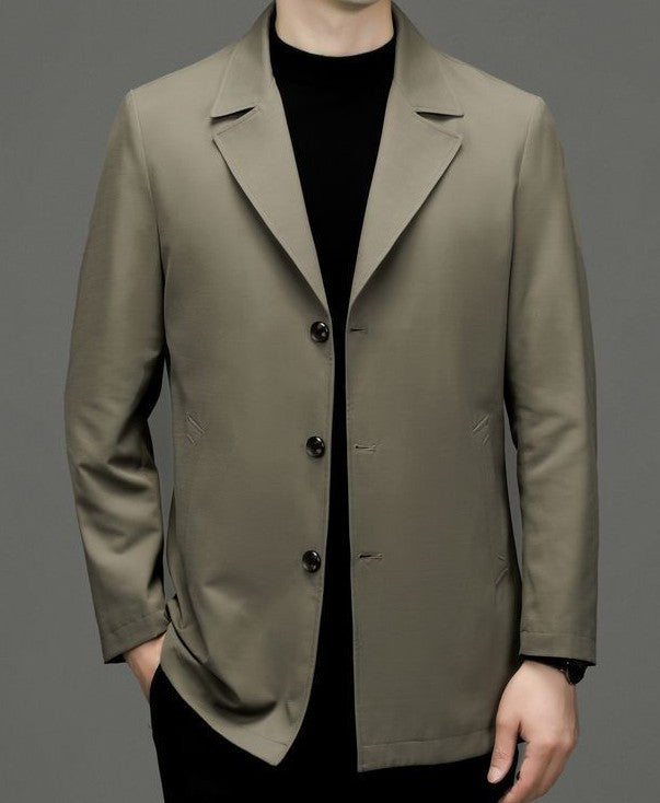 Long Male Blazer Plus Big Size Single Breasted Coat Oversize Menswear Fashionable Men's Suit Jackets New in Classic Casual 2025