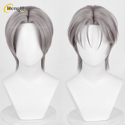 Em estoque Anime Till Ivan Luka Sua Mizi Perucas Sintéticas de Anime para Cosplay Cabelo Resistente ao Calor Perucas de Festa de Halloween + Touca de Peruca Grátis