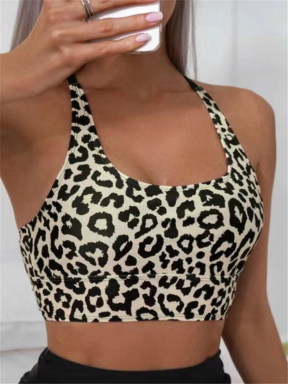 Leopard Swimwear Women High Waist Swimsuit 2025 Sexy Back Hollow Out Swimsuit Beach Wear Female Bathers Bathing Swimming Summer