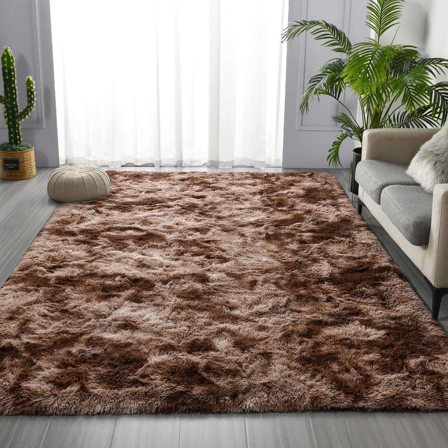 Lochas Super Soft Plush Tie Dye Velvet Rugs for Home Decor Large Size shaggy Rug Fluffy Carpet For Living Room Bedroom Kids Room