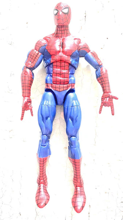 16CM 1/12 Cartão Pendurado Retrô Homem-Aranha Simbiose Action Figure Articulado Brinquedos Kit Modelo Enfeite de Mesa Menino Brinquedo PVC Presente Divertido