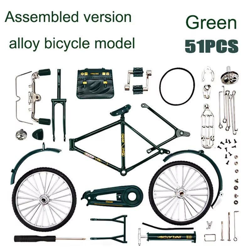 Adult Fun Toy Decoration, 10 Decorations Bicycle assembly  bicycle model