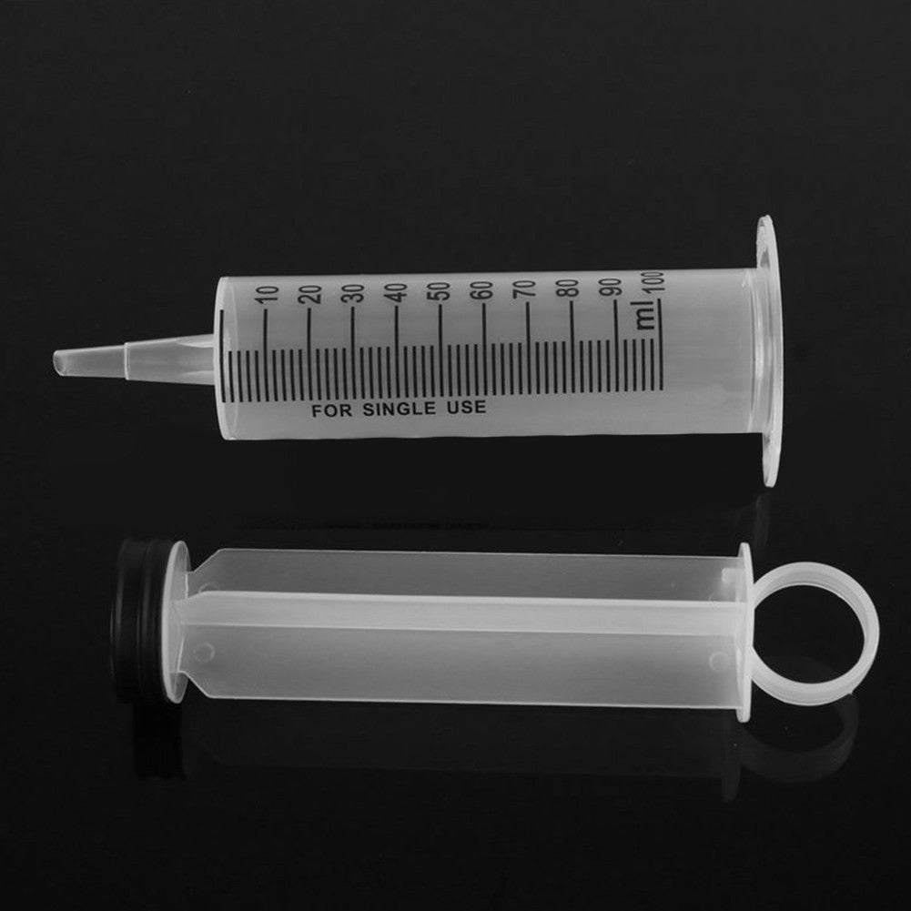 Seringa de 60/100/150 ML Reutilizável para Carne de Churrasco Injetor de Marinada Nutriente Seringa Medidora Estéril para Aves, Animais de Estimação e Ferramenta de Alimentação