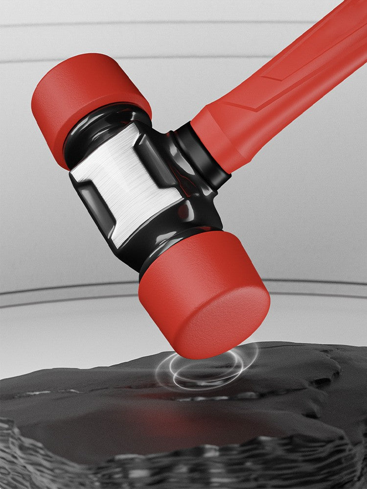 Martelo de Borracha Martelo de Borracha Cola para Instalação de Ladrilhos Martelo de Borracha Sólida Ferramentas de Martelo de Borracha