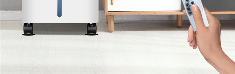 Painel de controle inteligente Ventilador de ar condicionado doméstico portátil Refrigerador de ar condicionado Refrigerador de tanque de água duplo