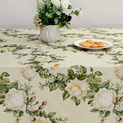 Autumn Maple Leaf Rectangle Tablecloth Table Decor Thanksgiving Waterproof Table Cloth for Wedding Party Thanksgiving Decoration