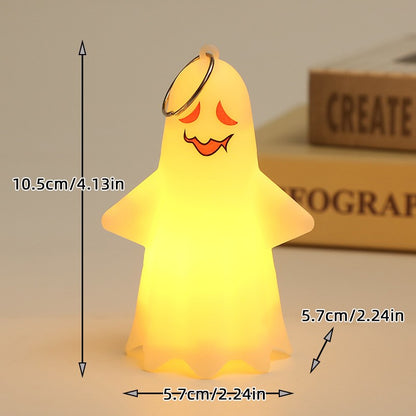 Halloween LED Pumpkin Lamp Ornaments Horror Atmosphere Kids Toy 2026 Halloween Party Home Decor Decoration Supplies
