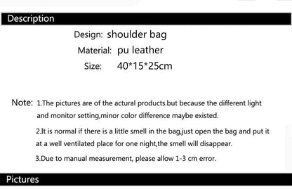 Bolsas de Ombro com Compartimento Interno Macio de Alta Qualidade Cores Contrastantes Bolsas Transversais para Mulheres Bolsas de Mão de Couro PU Modernas