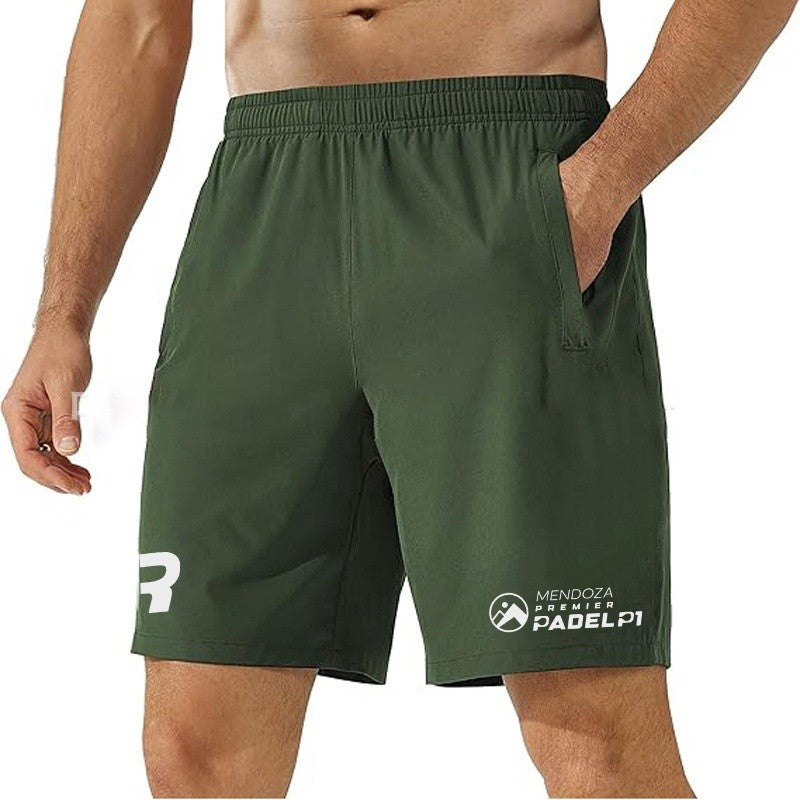 Boutique Summer Men's Running Shorts Fitness Men's Drawstring Tennis Shorts Badminton Basketball Professional Training Shorts