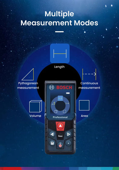 Medidor de Distância a Laser Bosch Trena a Laser Medidor a Laser Profissional Medidor de Distância Ótico Preciso 30-50m Equipamento de Pesquisa