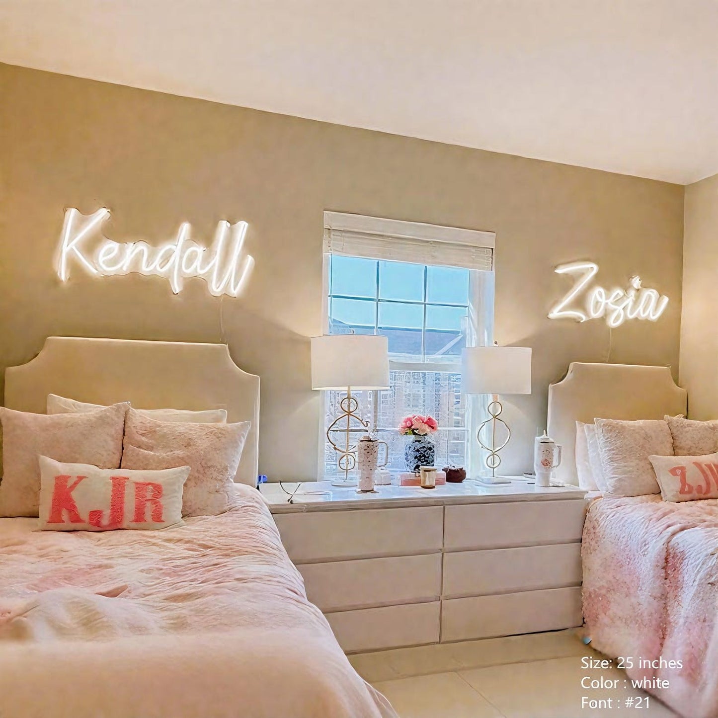 Custom Neon Sign Personalized Name Neon Sign LED Night Light Birthday Wedding Signs Room Bedroom Decoration Wall LED Neon Lamp