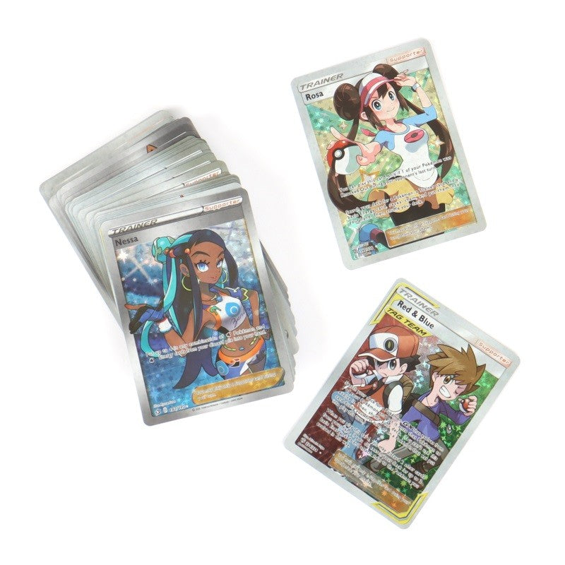 New Holographic Pokemon Cards Scarlet Violet 80Vmax 20EX English Letter Pokemon trading card Kids Gift