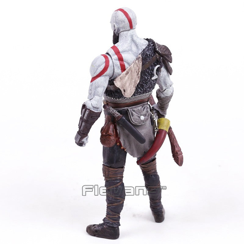 NECA God of War 2018 Kratos & Atreus Ultimate PVC Action Figure Modelo Colecionável Brinquedo 2-pack