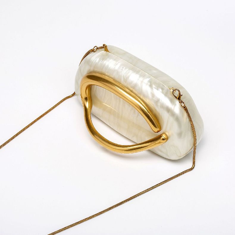 Box Bag Metal Details Crossbody Pu Leather Clutch Shoulder Luxury Brand Handbags Women's Handbag Ladies Female Evening Purse Red