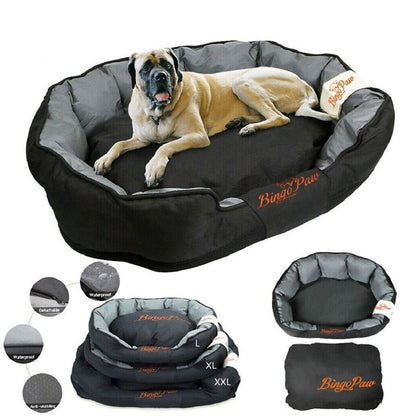 Cama para cachorro tipo sofá ortopédico impermeável XXL XL L, tapete para pets, canil, cesto lavável para cachorros, almofada removível para cães de porte pequeno, médio e grande