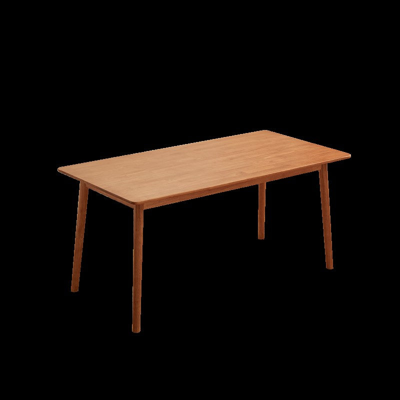 Pure solid wood home Nordic style simple dining table