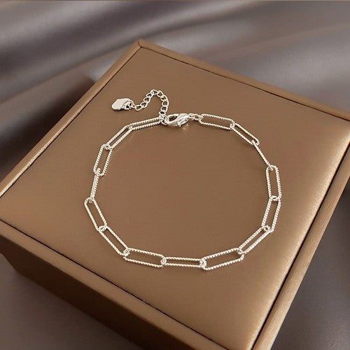 Pulseira de Prata Esterlina 925 Moda Múltiplos Estilos Corrente Para Mulheres Moda Luxo Pulseira Charme Presente de Joia de Casamento