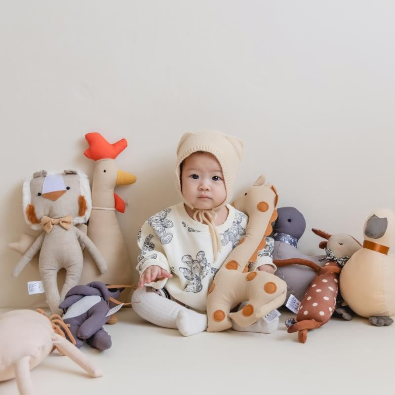 Instagram Baby Giraffe Doll Canvas Toy Doll Children's Baby Comfort Doll Comfort Pillow PP Cotton
