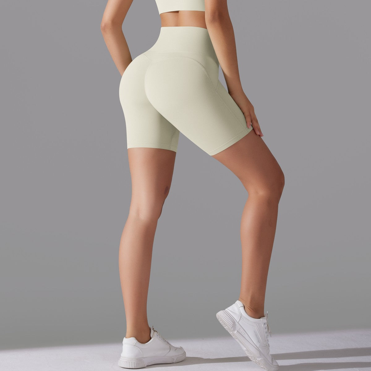 Yoga Shorts Women Fitness Shorts Running Cycling Shorts Breathable Sports Leggings High Waist Summer Workout Gym Shorts