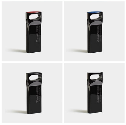 Zsuit 10 Peças/lote Pen Drives USB 64GB Mini Metal Capacidade Real 128GB Memory Stick Pen Drive 32GB Logotipo Personalizado Armazenamento U Disk
