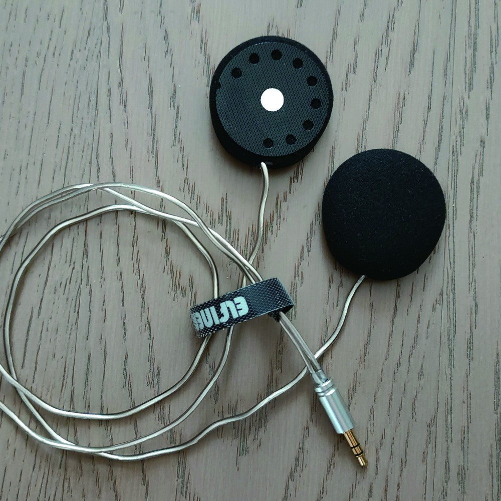ELFINEAR Helmet Speakers Compatible With RESO/CARDO/ASMAX Devices Compatible with All 3.5mm Communicators