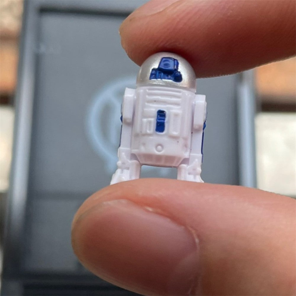 Hasbro Star Wars Série 1/72 Aayla Secura R2-D2 Boba Fett Darth Vader Produtos Genuínos a Granel com Defeitos Boneco de Ação