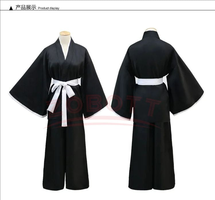 Bleach Kuchiki Rukia Cosplay Costumes Kurosaki Ichigo Die Pa Soul Society Shinigami Kimono Full Outfits Thousand-Year Blood War