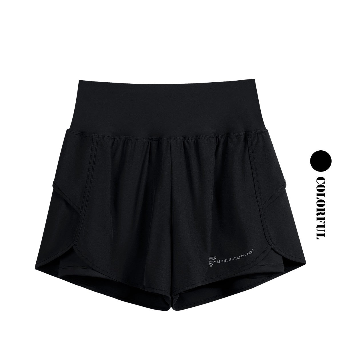 DRUR Sports Shorts Women High Waist Loose Yoga Shorts With Pocket Female Short Pants Woman's Gym Running Shorts Fitness Clothes