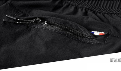 Men's Summer Quick Dry 3/4 Pants Lightweight Capri Shorts Hiking Fishing Travel Casual Cargo Shorts Pants Men Gym Shorts 7XL 8XL